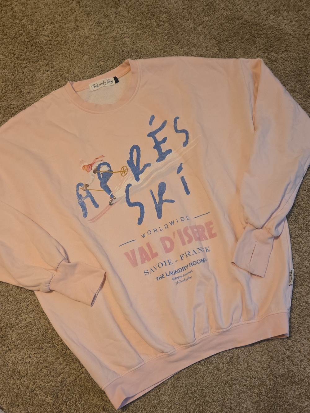 Pink Oversized Sweatshirt